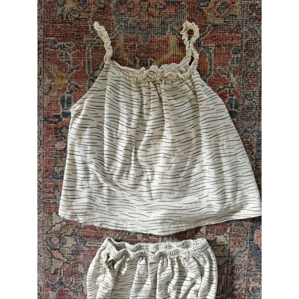 Rylee and Cru 18-24 Months Ocean Baby Swing Top and Bloomers Shorts Set